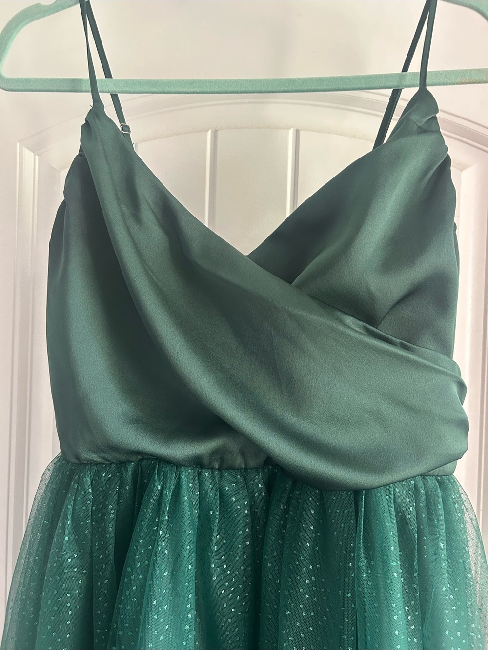 Baltic Born Emerald Green Sparkle Tulle Party Dress - Picture 3 of 6